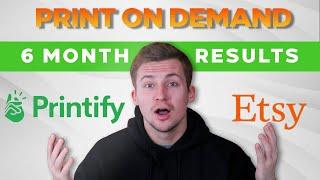 Print on Demand 6 Month Results Beginner