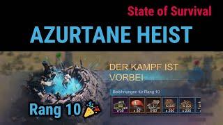 State of Survival - Event Azurtane Heist gespielt - Rang 10 Gameplay inkl. Tipps deutschgerman