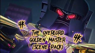 Ninjago The Overlord Golden Master Form  SCENECLIPS Pack 4k #ninjago #clippacks