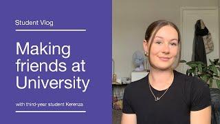 How to make friends at University  #StudentLife  Norwich University of the Arts