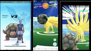 Pokemon Go Ninetails Solod Pre-Weather l 175 Seconds