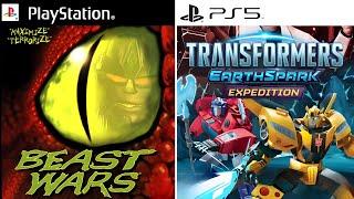 Transformers Games PlayStation Evolution 1997-2023
