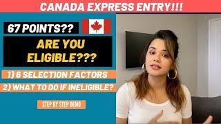 How to Check Eligibility for Canada PR  67 Points Calculator  what if you are not  Canada Stories