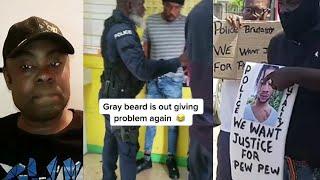Gray beard lawman police kill man at wake explaination