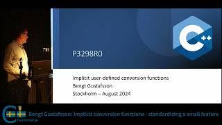 Bengt Gustafsson Implicit conversion functions - standardizing a small feature