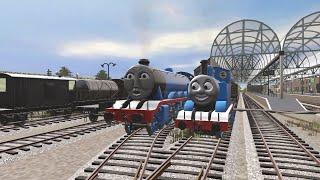 Thomas Gets Tricked  George Carlin - US Trainz Remake