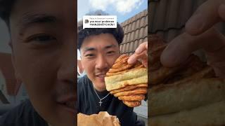 WHY WAS IT SO HARD TO FIND THEM ⁉️ #franzbrötchen #germany #eatingshowasmr #trending