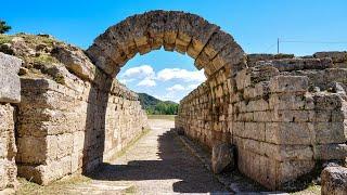 Walking in Ancient Olympia - Greece 4K