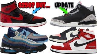 AIR JORDAN 1 HIGH 85 BRED $250 BUT JORDAN 3 BLACK CEMENT STASH AIR MAX 95 + AIR FORCE 1 + MORE