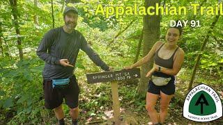 1000 Miles of the Appalachian Trail Complete  Appalachian Trail Thru Hike 2024 Day 91