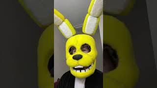 SpringBonnie head MOVEMENT TEST #fivenightsatfreddys #fnaf #cosplay #shorts