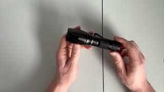 PeakPlus Rechargeable Tactical Flashlight LFX1000 Review