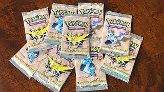 OPENING ORIGINAL POKEMON *FOSSIL* BOOSTER PACKS from 19 YEARS AGO