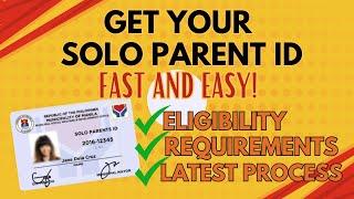 ANO ANG SOLO PARENT ID?  2023 REQUIREMENTS AND COMPLETE PROCESS  HOW TO GET A SOLO PARENT ID