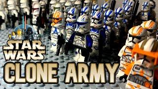 My LEGO Star Wars CLONE ARMY LEGO Minifigure Collection Showcase 2023