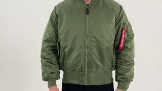 Обзор бомбера Alpha Industries MA-1 Sage