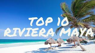 ¡Top 10 lugares más HERMOSOS de la Riviera Maya ¡Cerca de Cancún