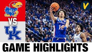 #9 Kansas vs Kentucky  2023 College Basketball Highlights