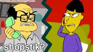 Angry Asian Restaurant Prank Call ANIMATED   Ownage Pranks