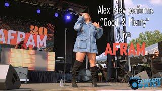 Alex Isley performs Good & Plenty live 2024 Baltimore AFRAM