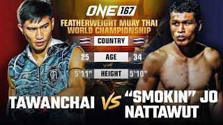 Insane Muay Thai Rematch  Tawanchai vs. Jo Nattawut II  Full Fight