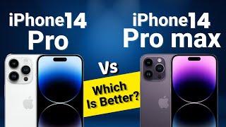 Ultimate iPhone Showdown iPhone 14 Pro vs 14 Pro Max - Which is Right for You?