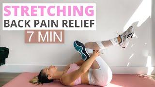 7 MIN BACK STRETCHES FOR BACK PAIN RELIEF  Upper Middle & Lower Back  Relaxation & Recovery