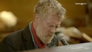 Glen hansard Bird of Sorrow godly performance at Dublin national library