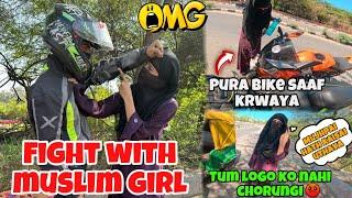 Extreme Road-Rage With Muslim Girl In Public   Tobacco Kha Kr Bike Pai Thuk Di #roadrage #z900