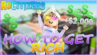 5 Ways To Get Money FAST In RoCitizens