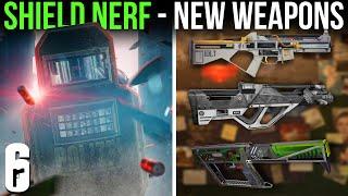 Shield Rework Nerf New weapons & More  Siege Mailbox