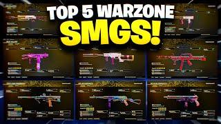 *NEW* TOP 5 BEST SMG LOADOUTS IN WARZONE META CLASS SETUPS