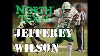 Jeffery Wilson  Most Underrated RB in America  North Texas 2017 Highlights