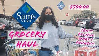 Sams Club Haul for a family of 5-December 2020- ItsMaritsabel