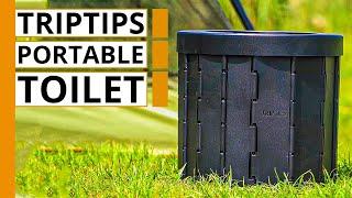 TripTips Portable Folding Camping Toilet Review