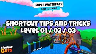 Stumble Guys New Super Waterpark Shortcut Tips And Tricks