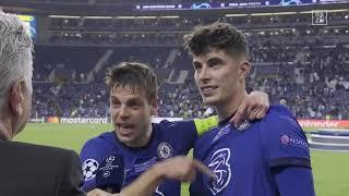 Azpilicueta crasht das Havertz-Interview  DAZN