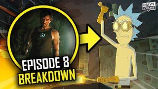 RICK AND MORTY Season 6 Episode 8 Breakdown  Easter Eggs Things You Missed And Ending Explained