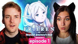 Frieren Beyond Journeys End  Episode 1 REACTION