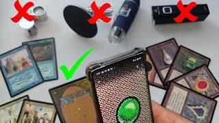 Best way to check if an MTG card is Fake with no tools to buy