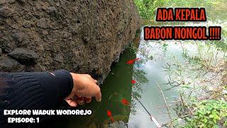 EXPLORASI WADUK WONOREJO DIMULAI ‼️LANGSUNG KETEMU SARANG BABON  mancing ikan red devil NAHOL MANIA