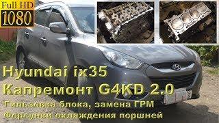 Hyundai ix35 - капремонт двигателя G4KD 2.0