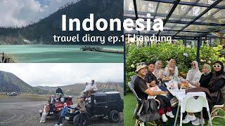 Indonesia Travel Vlog ep.1  bandung  panoramic train girls trip