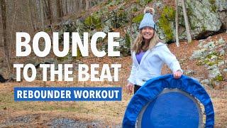 Mini Trampoline Rebounder Workout #7 33 MIN Fun + Sweaty