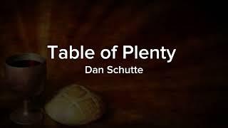 Table of Plenty 1 verse Instrumental