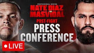 Nate Diaz vs Jorge Masvidal PRESS CONFERENCELIVE