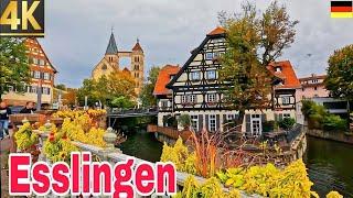 Esslingen Germany  Walking Tour 4K Video