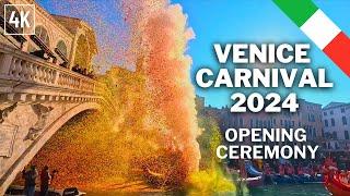 Venice Carnival 2024 Opening Ceremony