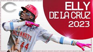 Hes ELECTRIC Elly De La Cruz full rookie season highlights Insane speed power and arm strength