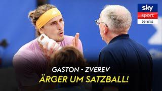 Ärger um Satzball Zverev bei Schiedsrichterin  Nordea Open 2024  Sky Sport Tennis